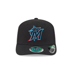 Miami Marlins Game Authentic Collection 9SEVENTY Stretch-Snap Hat