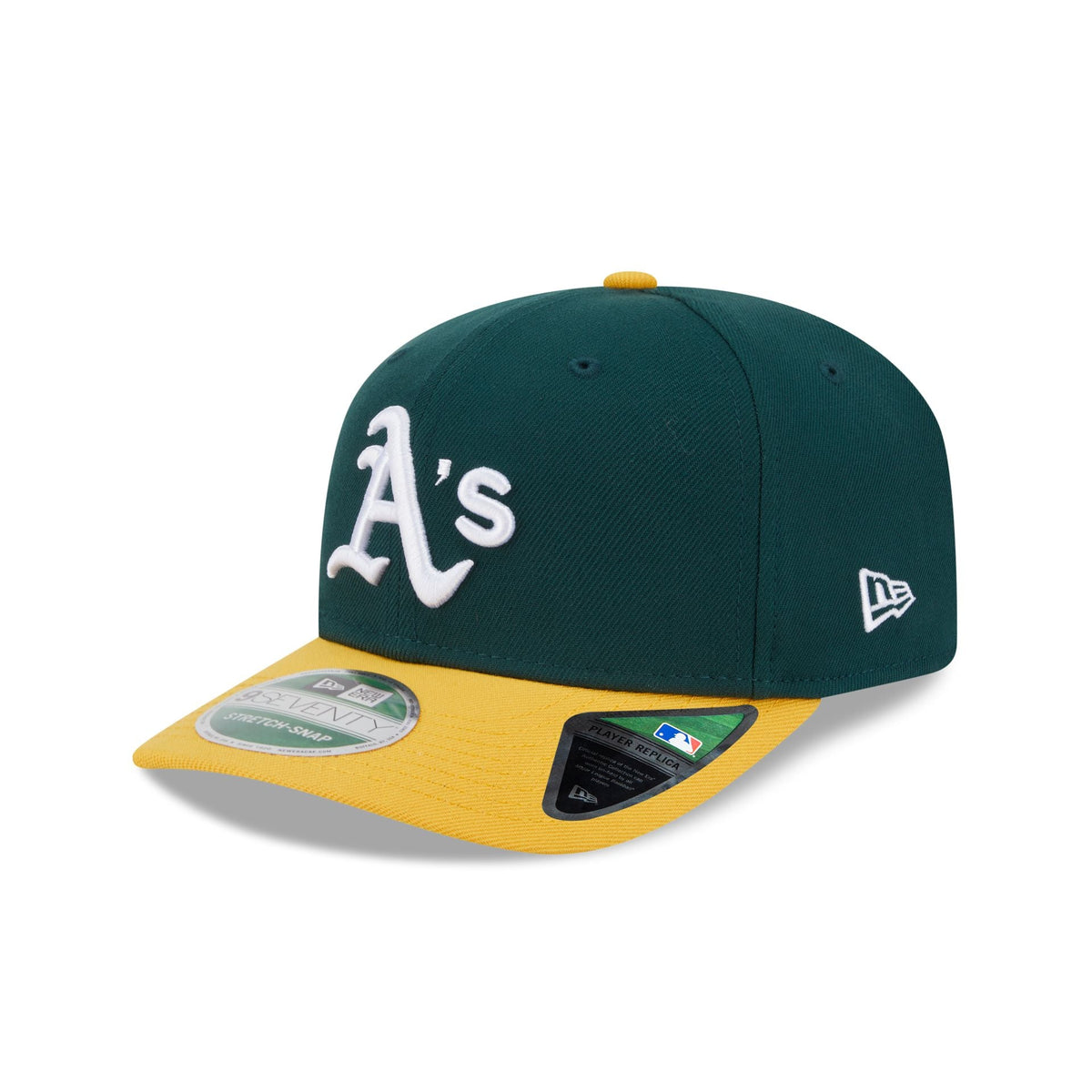 Athletics Home Authentic Collection 9SEVENTY Stretch-Snap Hat