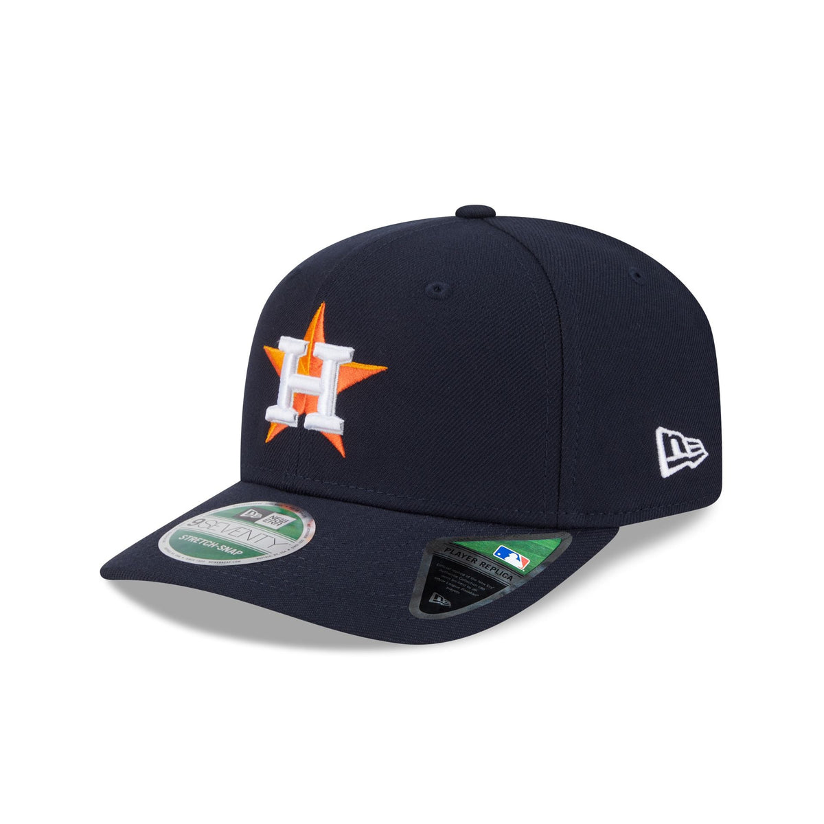 Houston Astros Home Authentic Collection 9SEVENTY Stretch-Snap Hat