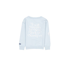 New York or Nowhere x New York Yankees Blue Youth Crewneck