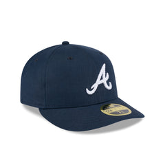 Atlanta Braves Snake Scale Logo Low Profile 59FIFTY Fitted Hat
