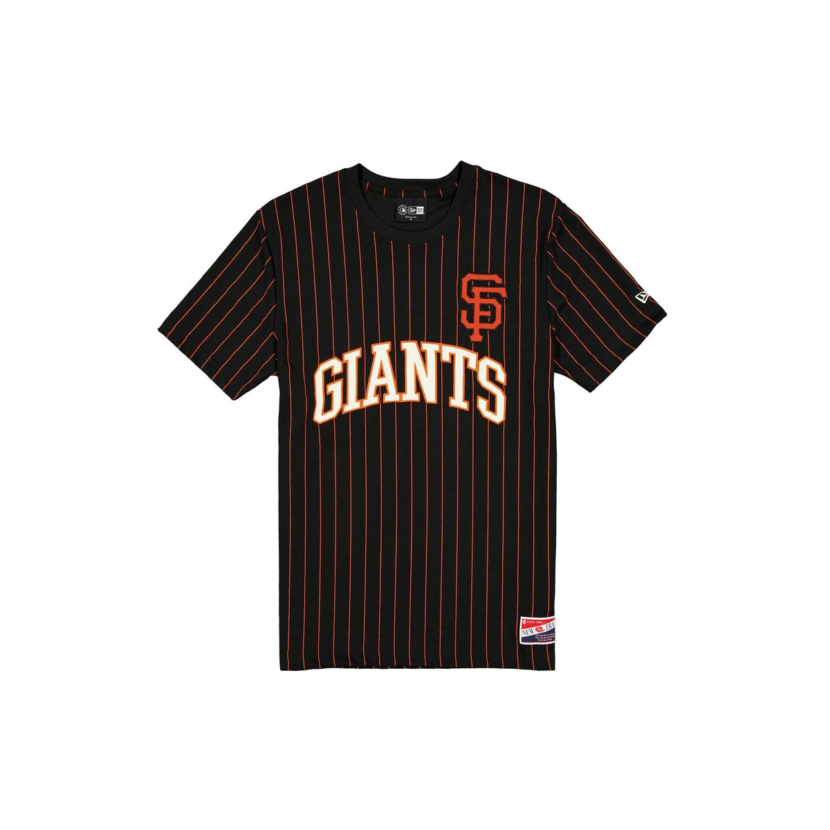 San Francisco Giants Throwback Retro Pinstripe T-Shirt