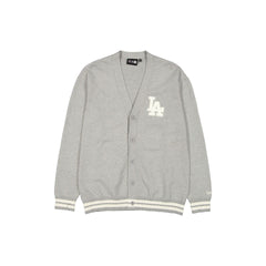 Los Angeles Dodgers Gray Knit Cardigan