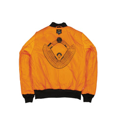 Alpha Industries x New York Mets Black Camo MA-1 Bomber Jacket
