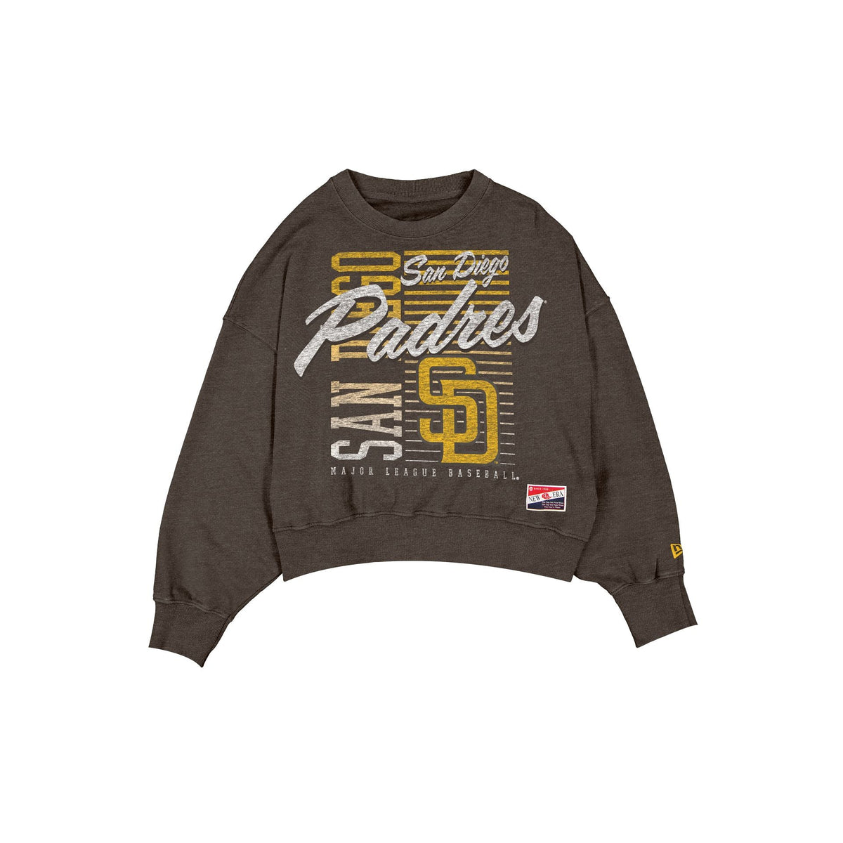 San Diego Padres Throwback Women's Washed Crewneck