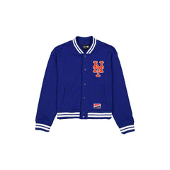 New York Mets Throwback Women's Snap Front Jacket