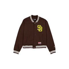 San Diego Padres Throwback Women's Snap Front Jacket