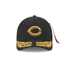 Alpha Industries x Cincinnati Reds Black 9FORTY M-Crown A-Frame Snapback Hat
