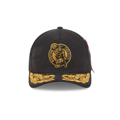 Alpha Industries x Boston Celtics Black 9FORTY M-Crown A-Frame Snapback Hat