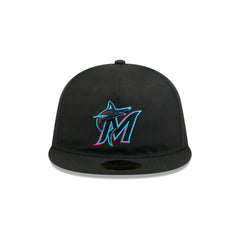 Miami Marlins Easy Retro Crown 59FIFTY A-Frame Fitted Hat