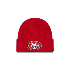 San Francisco 49ers Waffle Stitch Knit Beanie Hat
