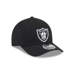 Las Vegas Raiders Black & White 9FORTY M-Crown A-Frame Snapback Hat