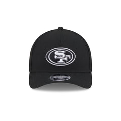 San Francisco 49ers Black & White 9FORTY M-Crown A-Frame Snapback Hat