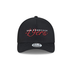 San Francisco 49ers Metallic Women's 9FORTY M-Crown A-Frame Snapback Hat