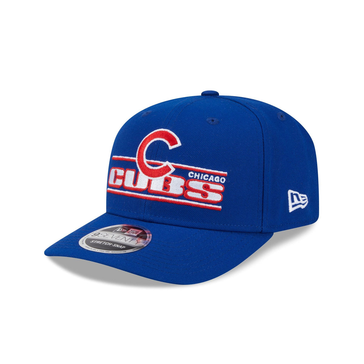 Chicago Cubs Stated 9SEVENTY Stretch-Snap Hat