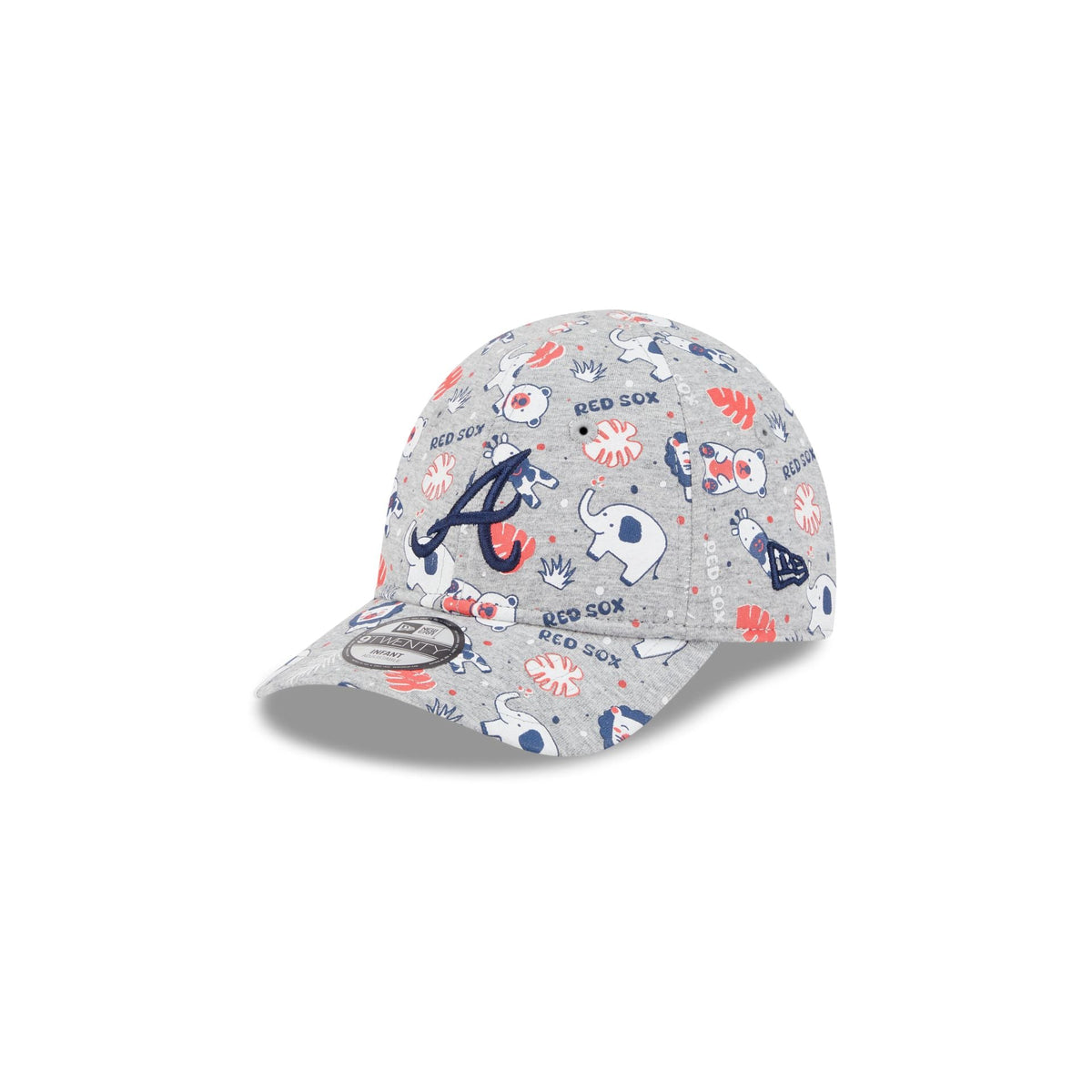 Atlanta Braves Kids Animal 9TWENTY Adjustable Hat