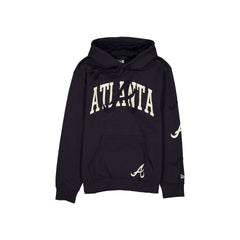 Atlanta Braves Overlay Navy Hoodie