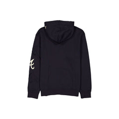 Atlanta Braves Overlay Navy Hoodie