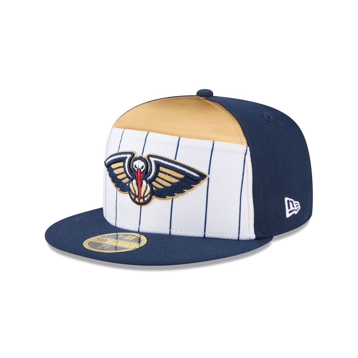 New Orleans Pelicans 2025 Tip-Off Split Panel 59FIFTY Fitted Hat