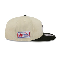 Phoenix Suns 2025 City Edition Chrome White Corduroy 9FIFTY Snapback Hat