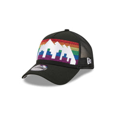Denver Nuggets 2025 City Edition 9FORTY A-Frame Trucker Hat