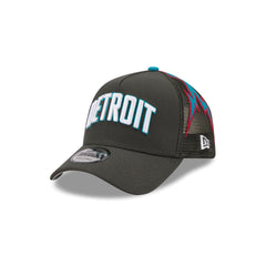Detroit Pistons 2025 City Edition 9FORTY A-Frame Trucker Hat