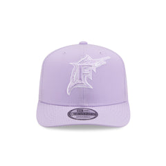 Miami Marlins Pastel Crepe 9SEVENTY Stretch-Snap Hat
