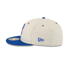 Atlanta Braves Wool Letterman Retro Crown 59FIFTY Fitted Hat
