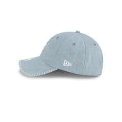 New York Yankees Light Blue Denim Stitch Women's 9TWENTY Adjustable Hat