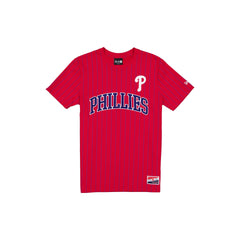 Philadelphia Phillies Throwback Applique Pinstripe T-Shirt