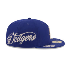 Los Angeles Dodgers Script 59FIFTY Fitted Hat