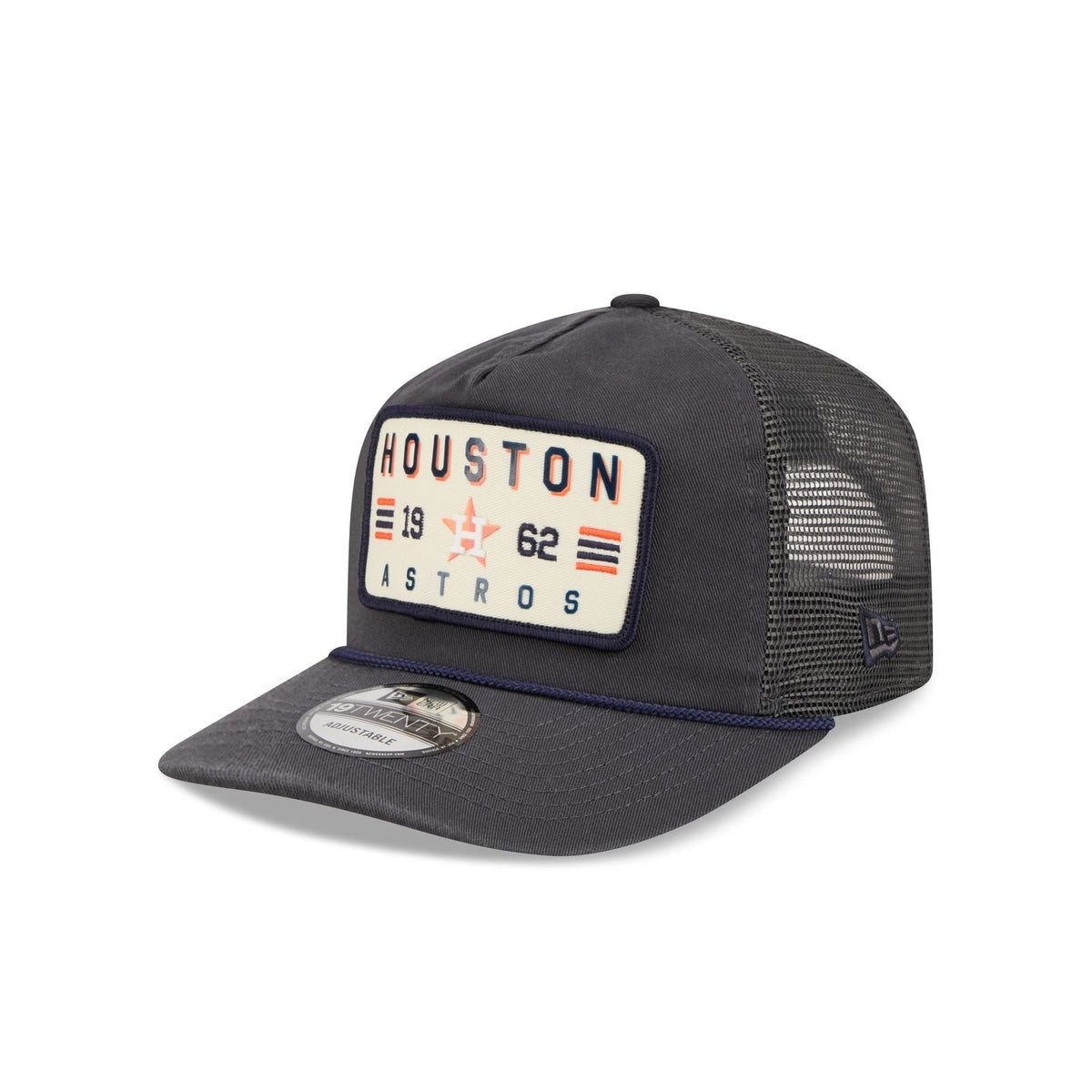 Houston Astros Washed Graphite 19TWENTY Trucker Hat