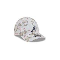 Atlanta Braves Teddy Kids 9TWENTY Adjustable Hat