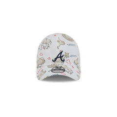 Atlanta Braves Teddy Kids 9TWENTY Adjustable Hat