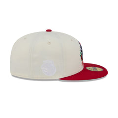 Cincinnati Reds Day of the Dead Sugar Skull Mascot 59FIFTY Fitted Hat