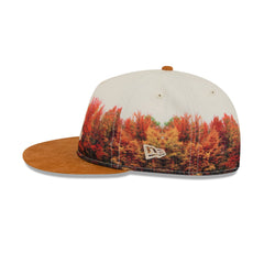 Atlanta Braves Fall Forest Retro Crown 9FIFTY Adjustable Hat