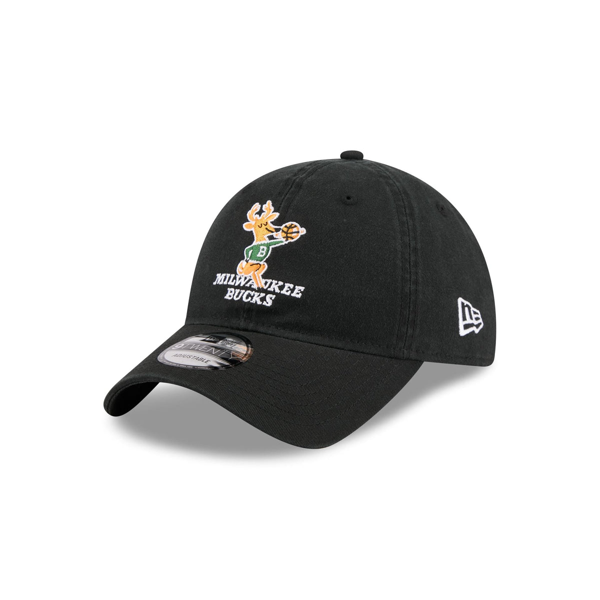 Milwaukee Bucks 1968-1992 Hardwood Classics 9TWENTY Adjustable Hat