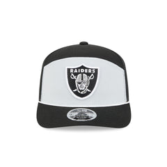Las Vegas Raiders Split Panel 9SEVENTY Stretch-Snap Hat