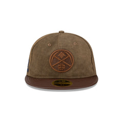 Denver Nuggets Utility Linen Retro Crown 59FIFTY Fitted Hat