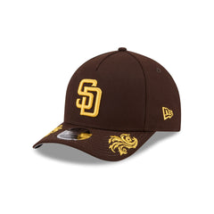 San Diego Padres Script 9FORTY M-Crown A-Frame Snapback Hat