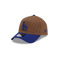 Los Angeles Dodgers Three Looms Wool Pinstripe 9FORTY A-Frame Snapback Hat