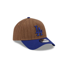 Los Angeles Dodgers Three Looms Wool Pinstripe 9FORTY A-Frame Snapback Hat