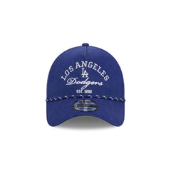 Los Angeles Dodgers Stacked Rope 9FORTY A-Frame Snapback Hat