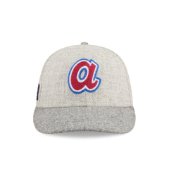 Atlanta Braves Stone Shetland Moon 59FIFTY Fitted Hat