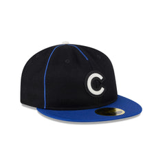 Chicago Cubs Felt Logo Retro Crown 59FIFTY Fitted Hat