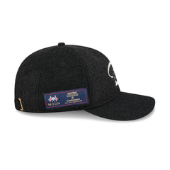 Arizona Diamondbacks Navy Merino & Cashmere Moon Retro Crown 9FIFTY Adjustable Hat