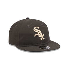 Chicago White Sox Three Looms Nylon Black Retro Crown 9FIFTY Adjustable Hat