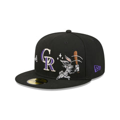 Colorado Rockies Bugs Bunny Swing 59FIFTY Fitted Hat