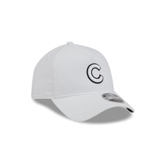 Chicago Cubs White 9FORTY APEX Snapback Hat