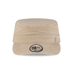 Boston Red Sox Pigment Dye Khaki Military Cap